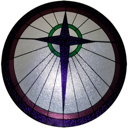Stained Glass Window Logo Image